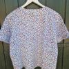 T-shirt med blomster - Billede 3